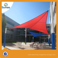 190g Sand Beige Patio Plastic Sun Shade Sail made of HDPE